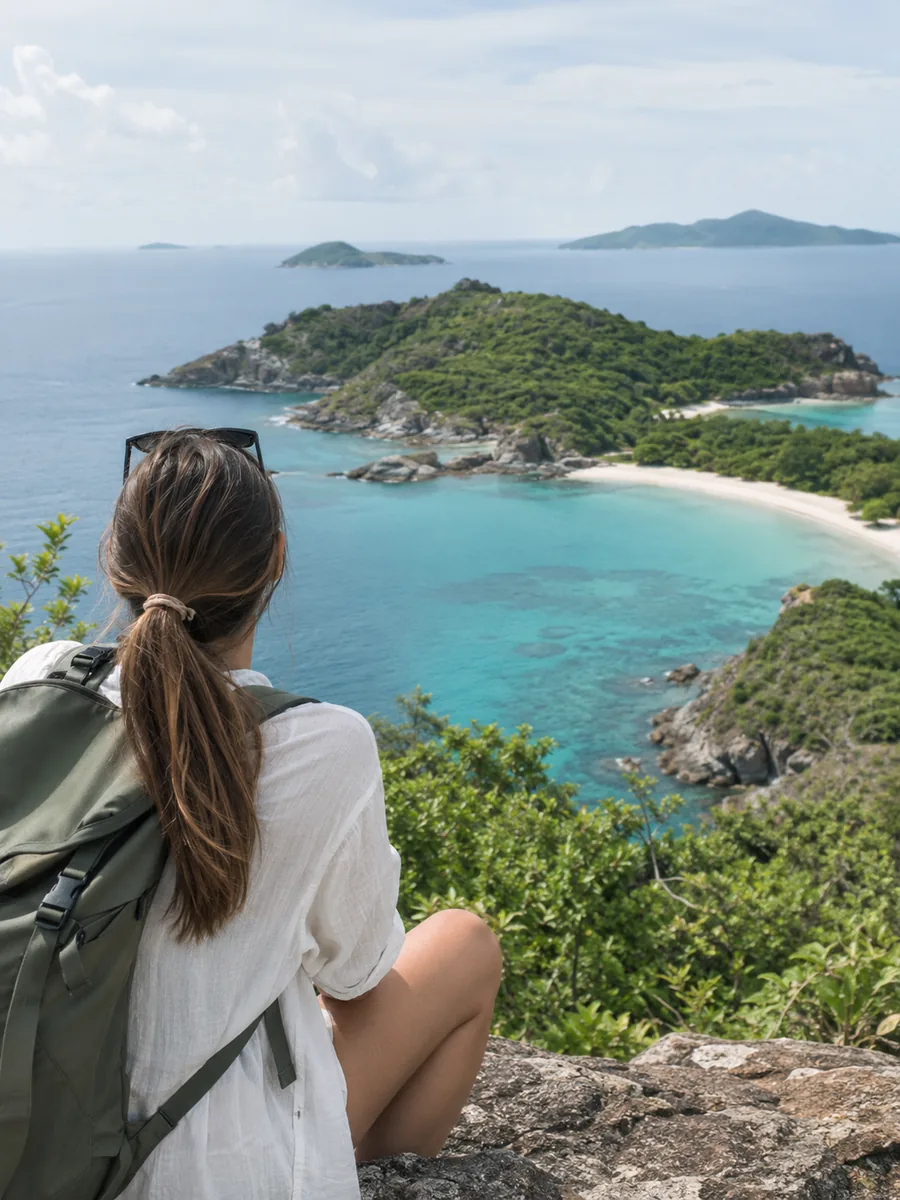 View at Frankland Islands